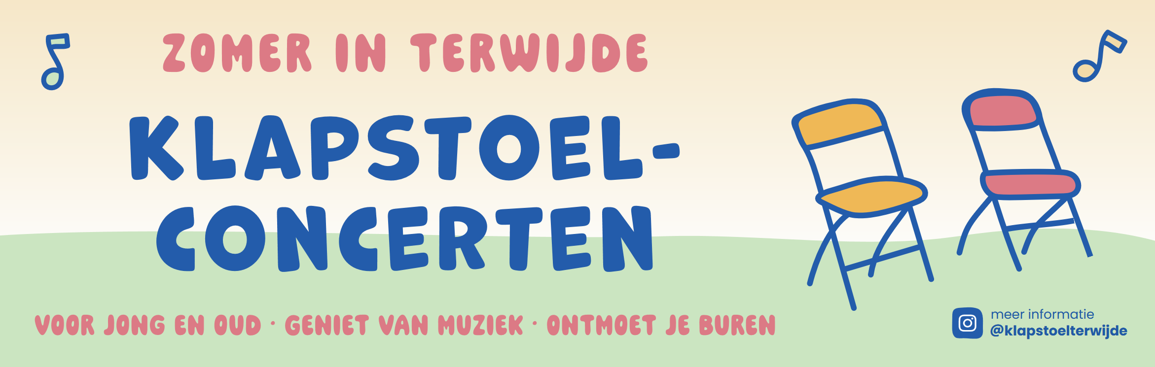 Zomer in Terwijde - Klapstoelconcerten